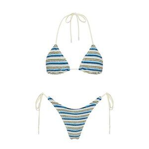Triangl Swimwear Vinca Triangle Bikini Set in Graci